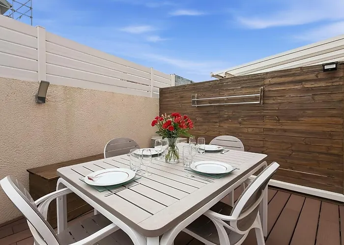 Apartament Cosy Duplex - & Etang - Terrasse - Parking & Kit Bebe Marseillan (Herault)